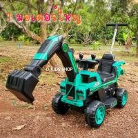 ราคา DDtoys รถแบตเตอรี่เด็ก รถเด็กนั่ง รถตักดินเด็ก รถตักไฟฟ้า รถแมคโครเด็ก แมคโครไฟฟ้า มีด้ามเข็น มีรีโมท ที่ตักระบบไฟฟ้า ขนาด1มอเตอร์ No 271 (14295534634)
