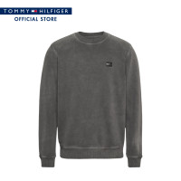 ราคา Tommy Hilfiger เสื้อสเวตเตอร์ผู้ชาย รุ่น DM0DM18132 BDS สีดำ (20569453034)