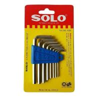 ราคา ชุดปะแจหกเหลี่ยม กุญแจหกเหลี่ยม 8ตัว ชุด SOLO รุ่น NO 905 ปะแจหกเหลี่ยม หกเหลี่ยม 906 ชุดหกเหลี่ยม Solo 901สั้น (19260273084)