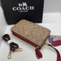 ราคา กระเป๋าสะพาย มีสายคล้องมือ มีสายสะพาย ขนาด 7 8nivนิ้ว เป็นหนัง รุ่น ch มี 2 ช่องใช้งาน สินค้าถ่ายจากงานจริง DC SHOP (17045804547)