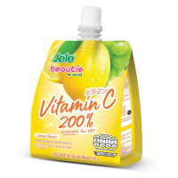 ราคา แพ็ค 3 Jele beautie เจเล่ บิวตี้ เยลลี่ผสมน้ำผลไม้ มีวิตามิน คอลลาเจนผสมวิตามินซี แคลอรี่ต่ำ 140 150 กรัม (20047566166)