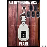 ราคา Keycase New Honda ตัวใหม่ CRV G6 HRV Civic Fe 2 3 4ปุ่มใส่ได้ ซองรีโมทหนังแท้ (20416860076)