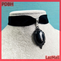 ราคา PDBH Fashion Store ลดราคาแบบโกธิคแวมไพร์จี้หินประดับโช้คเกอร์สร้อยกำมะหยี่สำหรับแฟชั่นสำหรับผู้หญิงเวทมนตร์คาถาเครื่องประดับโชคเกอร์ของขวัญ (20425270697)
