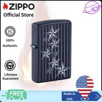 ราคา Zippo American Flag and Eagle Design Navy Matte Pocket Lighter Zippo 48188 Lighter without Fuel Inside การออกแบบธงชาติอเมริกันและนกอินทรี ไฟแช็กไม่มีเชื้อเพลิงภายใน (15941746419)