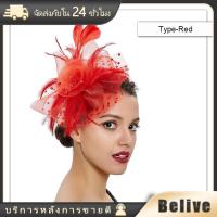 ราคา หมวกขนนก กิ๊บขนนก เครื่องประดับผมหญิง สำหรับปาร์ตี้ (21089411349)