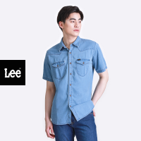 ราคา LEE เสื้อเชิ้ตแขนสั้นผู้ชาย ทรง Regular รุ่น LE F223MSHSN21 (20582087027)