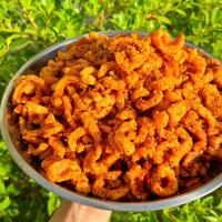 ราคา น้ำพริกหนังไก่ทอด น้ำพริกหนังไก่กรอบ อร่อย ไร้มัน ไม่มีส่วนผสมของผงปรุงรสหมู 100g น้ำพริก หนังไก่ น้ำพริกหนังไก่ กากหมู หมูกระจก (14095157865)