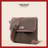 ราคา Gian Ferrente กระเป๋าผ้า กระเป๋าสะพายข้างผ้า กระเป๋าสะพายข้างผ้าน้ำหนักเบา กระเป๋าลำลอง Messenger no 09 Vega Collection (2195620333)