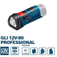 ราคา BOSCH ไฟฉาย LED รุ่น GLI 12V 80 ไม่แถมแบตและที่ชาร์จ (9781628162)