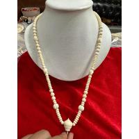 ราคา สร้อยคองาช้าง 2ห่วง ใส่พระได้2องค์ หน้า หลัง รับประกันงาช้างแท้ทั้งเส้น (21124434388)