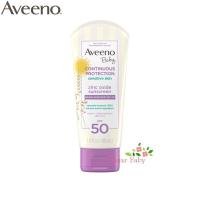 ราคา Aveeno Baby Continuous Protection Sensitive Skin Zinc Oxide Sunscreen SPF 50 Fragrance Free 88 ml ครีมกันแดด ปราศจากน้ำหอม (659784774)