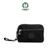 ราคา LINGKY LK2003 กระเป๋าคล้องมือ กระเป๋าใส่เหรียญ กระเป๋าสตางค์ Wrist pouch Wallet coin pouch (15775750620)