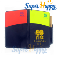 ราคา ใบเหลืองใบแดงสำหรับกรรมการฟุตบอล หน้าปกPVC สำหรับผู้ตัดสินการแข่งขันฟุตบอล (21150629220)