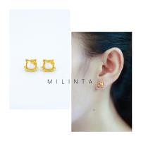 ราคา MILINTA JEWELRY ต่างหูทอง ต่างหู ตุ้มหู ต่างหูหุ้มทอง ต่างหูหุ้มทองเยาวราช (20708421834)