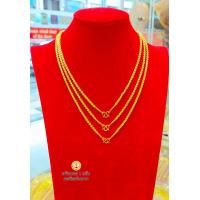 ราคา สร้อยคอทองคำแท้ 96 5 น้ำหนัก 3 8 กรัม หรือ 1 สลึง มีใบรับประกันจากร้านทองโดยตรง (17227087792)