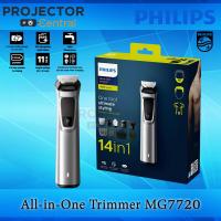 ราคา Philips Norelco Multigroom Series 7000 14 in 1 Face Hair and Body All in One Trimmer MG7720 15 (17605453712)