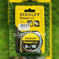 ราคา STANLEY ตลับเมตร รุ่น 33 158 POWERLOCK ตลับเมตร 5 เมตร ตลับเมตร ทนทาน วัดระยะ วัดระดับ เส้นตรง มีใบรับรองมาตราฐานการวัด (10068255615)