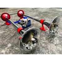 ราคา แตรด่วน ไฟฟ้า 1 ปาก 2 ตัว 24v ของใหม่ๆโมดิฟายด์พร้อมอุปกรณ์ แตรปากยาว แตรลมไฟฟ้า สำหรับ รถบรรทุก รถบัส รถทัวร์ รถสิบล้อ เรือ รถบรรทุก ใช้ได้ทั้ง 24V (14231888873)