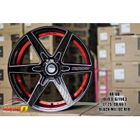 ราคา 4วง ล้อแม็กขอบ 18 ตรงรุ่น นาวาร่า navara สี แดง ดำ ราคารวมส่งฟรี (20901934153)