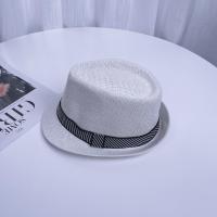 ราคา MQ166 หมวกทรงไมเคิล หมวกแจ๊ส รุ่นคลาสสิค สายคาดลาย พร้อมส่งจากไทย (19305996759)