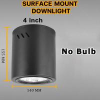 ราคา โคมไฟดาวน์ไลท์ ติดลอย โคมไฟดาวน์ไลท์ ติดลอยเกี่ยวกับขั้ว E27 Downlight LED โคมดาวน์ไลท์ติดลอย ทรงกลม ขั้ว E27 สีดำ 3 5นิ้ว 4นิ้ว ทรงกลมเเละเหลี่ยม (20893146773)