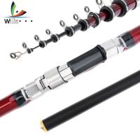 ราคา คันเบ็ดตกปลาสปินนิ่งคาร์บอนไฟเบอร์คันเบ็ดตกปลาคาร์พกล้องโทรทรรศน์มือเสาทะเล5 4เมตร (12241340083)