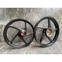 ราคา ล้อแม็กลายเดิมติดรถ ดรีมซูปเปอร์คัฟ เวฟดั้มเบรคหน้าทุกรุ่น งานเนียนสวย แข็งแรง ทนทาน พร้อมลูกปืน บูธกลางล้อ สีดำล้วน ได้ 1 คู่ (19321242363)