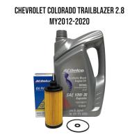 ราคา ชุดเปลี่ยนถ่าย น้ำมันเครื่อง CHEVROLET COLORADO TRAILBLAZER 2 8 by ACDelco 10W 30 (19742832748)