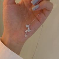 ราคา พร้อมส่ง สร้อย สร้อยคอ แฟชั่น เครื่องประดับอัญมณีผู้หญิงประดับคริสตัลสีชมพู N MIX (20392407577)