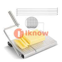 ราคา I Know Cheese Slicers With Wire Cheese Slicer Stainless Steel With 6 Replacement Wires Cheese Cutters ขนาดแม่นยำเครื่องตัดลวดชีสสำหรับชีสอ่อนเครื่องตัดชีสลวดเครื่องตัดชีส (21017551368)