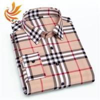 ราคา SCOTT เสื้อเชิ้ตลายสก็อตสำหรับผู้ชายเสื้อเชิ้ตแขนยาว Burberry เสื้อคู่เสื้อเชิ้ตลายทางสำหรับฤดูใบไม้ผลิและฤดูใบไม้ร่วงเสื้อลำลองแขนยาวเข้ารูปสไตล์ย้อนยุคสำหรับผู้ชาย (12831513580)
