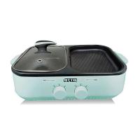 ราคา OTTO รุ่น GR 170A กระทะไฟฟ้า 2 ช่อง สุกี้บาร์บีคิว ต้มและย่างได้ (21139598075)