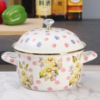 ราคา Oulijia หม้อเคลือบ16 26ซม หม้อซุปเคลือบหม้อซุปก้นแบนหม้อเคลือบเซรามิกเตาแม่เหล็กไฟฟ้าหม้อตุ๋นใช้ได้ทั่วไป (20712636156)