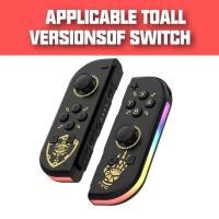 ราคา จอยแพดสวิตช์สำหรับ Nintendo Switch จอยควบคุมด้วยจอยควบคุมด้วยระบบสั่นคู่เกมสำหรับ PC Yuzu (21170926007)