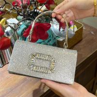 ราคา กระเป๋าเคลลี่เพชรไข่มุกแฮนด์เมด buning เงางามสไตล์ฝรั่งเศสดูแพงกระเป๋าทรงสี่เหลี่ยมใบเล็กติดพลอยเทียมสำหรับจัดเลี้ยงสะพายข้างแบบถือ (20074339917)