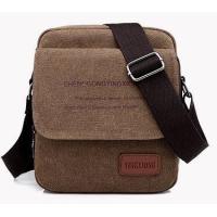 ราคา C E กระเป๋าสะพายข้าง กระเป๋าผู้ชาย แฟชั่นญี่ปุ่น ย้อนยุค ผ้าแคนวาส พร้อมส่งจากไทย B729 (20484518600)