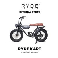 ราคา จักรยานไฟฟ้า Ryde Culture รุ่น Ryde Kart Electric FatBike ได้รับมาตรฐานระดับยุโรป ความเร็วสูงสุด 45 km hr (19836826721)