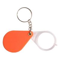 ราคา Pocket Magnifying Glass Small Handheld Folding Keychain Magnifier Portable Orange Magnifying Lens for Old People Home Magnifier for Inspection Reading for sale (19616380383)