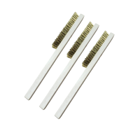 ราคา ๊ Rose Universal Brush ตรา กุหลาบ แปรงลวดทองเหลือง 5แถว แปรงขนลวดทองเหลือง แปรงขัด ขน ทองเหลือง (17222261248)