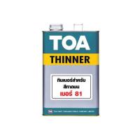 ราคา TOA สีทาถนน ชนิดสะท้อนแสง สีตีเส้น สีตีสัญลักษณ์ สีทาขอบฟุตบาท ทีโอเอ ขนาด 3 ลิตร TOA Reflective Roadline Paint 3 L (15664964050)
