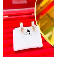 ราคา ต่างหูแฟชั่น 0315 ต่างหูเพชรcz ต่างหูทองไมครอน ต่างหูทองสวย ต่างหูทองสวย ต่างหูงานเกาหลี ต่างหูทอง (19601064416)