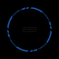 ราคา สติกเกอร์ขอบล้อสะท้อนแสงรุ่น ZOOMER X 1 ชุดติดได้ 2 ล้อ (16334940517)