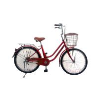 ราคา จักรยาน จักรยานแม่บ้าน จักรยานผู้ใหญ่ จักรยานแม่บ้านญี่ปุ่น ขนาด 24 นิ้ว ตะกร้าเหล็ก จักรยานวินเทจ แข็งแรง เบาะซ้อนท้าย นุ่ม Simpler (11559002868)