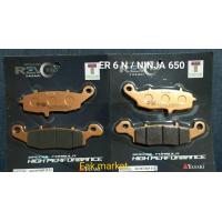 ราคา ผ้าเบรค แยกขาย คาวาซากิ ER 6N NINJA 650R VERSYS 650 ถึงปี 2014 yasaki revoteq แท้ (20192204892)