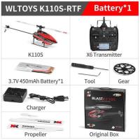 ราคา Wltoys XK k110s RC Helicopter เฮลิคอปเตอร์บังคับ RTFBNF 6CH 3D 6G RC helicopter (18634562602)