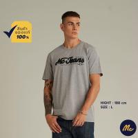 ราคา Mc Jeans เสื้อยืดแขนสั้นผู้ชาย คอกลม สีเทา MTTZ589 (16955887189)