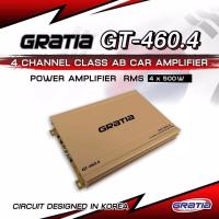 ราคา เพาเวอร์ GRATIA CLASS AB 4ch รุ่น GT 460 4 500W x4 ขับกลางแหลม (15267980168)