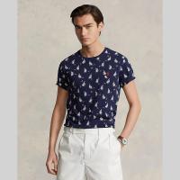 ราคา Sale Polo Ralph Lauren เสื้อยืดผู้ชาย Tee Custom Slim Fit Jersey Graphic T Shirt รุ่น MNPOTSH1N821822 สีหลากสี (20809107806)