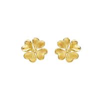 ราคา PRIMA ต่างหูทองคำ 99 9 รูปดอกไม้นำโชค ใบโคลเวอร์ Lucky Flower Collection ขนาด 9 mm 111E4165 18 (21238396234)