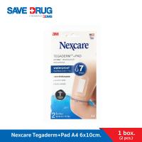 ราคา 3M Nexcare Tegaderm Pad A4 6x10cm ฟิล์มปิดแผลกันน้ำพร้อมแผ่นซับ (6829908775)